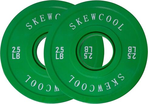 Olympic Fractional Plates 1.25LB 2.5LB 5LB Set Rubber Coated Fractional Change Plates 2-inch Color Weight Plates for Strength Training Weight Loss Sold in Pairs in Saudi Arabia