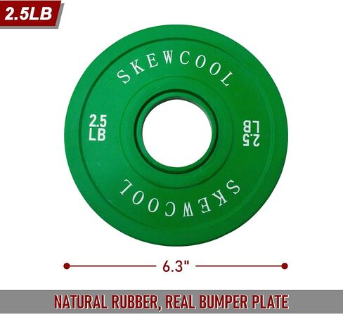 Olympic Fractional Plates 1.25LB 2.5LB 5LB Set Rubber Coated Fractional Change Plates 2-inch Color Weight Plates for Strength Training Weight Loss Sold in Pairs in Saudi Arabia