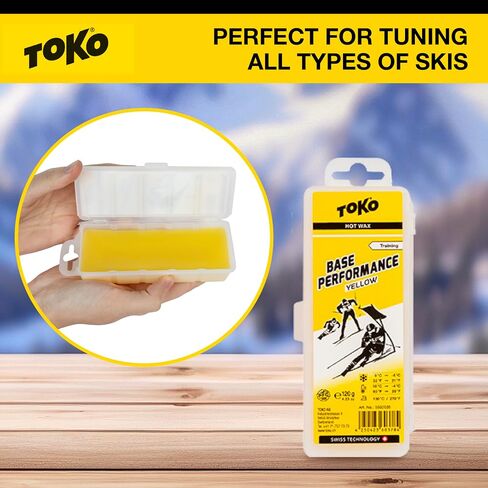 Base Performance Hot Wax NF NonFluoro 120 g Yellow in Saudi Arabia
