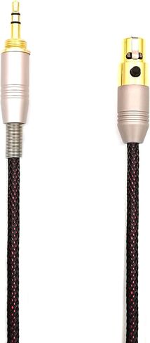 Replacement Cable for AKG Q701 / K240 / K240S / K240MK II / K702 / K271s / K141 / K171 / K181 / K271 MKII/Pioneer HDJ-200 Headphones Audio Upgrade HiFi 4ft in Saudi Arabia