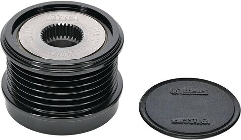 بكرة DB Electrical 206-24048 متوافقة مع/بديلة لبوش F00M591118، F00M591126، F00M599491، F00M599492، Mercedes A274-155-02-15، A274-155-03-15 2.055 بوصة Groove OD، M16 x 1.5 حجم الخيط in Kuwait