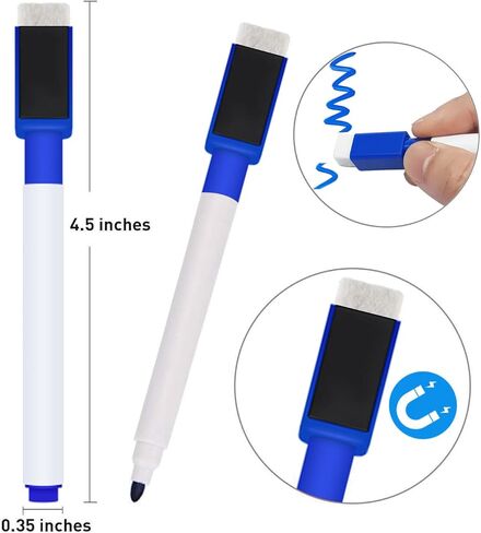 Chalkboard Contact Paper Roll - 17.3" x 78.7" (6.5 Feet) - 5 Chalks Included - Self Adhesive Chalk Paper Removable DIY Blackboard Wall Sticker for School, Office, Home, Art - Black Chalkboard Stickers in Kuwait