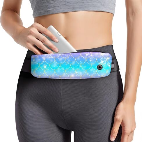 Belt Bag for Women Running Belt Fanny Pack Holder for Phone with Adjustable Strap No Bounce Sweatproof Waist Pack Bag for Hiking Cycling Workout Running Accessories in Saudi Arabia