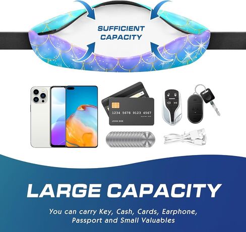Belt Bag for Women Running Belt Fanny Pack Holder for Phone with Adjustable Strap No Bounce Sweatproof Waist Pack Bag for Hiking Cycling Workout Running Accessories in Saudi Arabia