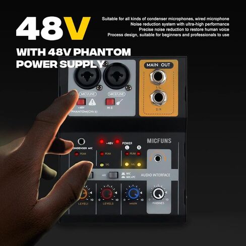 MT2 2 قناة صوتية بدون طاقة مع تيار مستمر 48 فولت فانتوم باور مجموعتان من مخرجات القناة الرئيسية (توازن XLR و6.35 م)، مدخل ستيريو 3.5 مم، مقبس سماعة الرأس للعرض المباشر في الاستوديو، وتسجيل الحفلات. in Kuwait