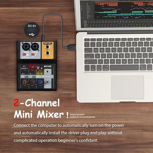 MT2 2 قناة صوتية بدون طاقة مع تيار مستمر 48 فولت فانتوم باور مجموعتان من مخرجات القناة الرئيسية (توازن XLR و6.35 م)، مدخل ستيريو 3.5 مم، مقبس سماعة الرأس للعرض المباشر في الاستوديو، وتسجيل الحفلات. in Kuwait