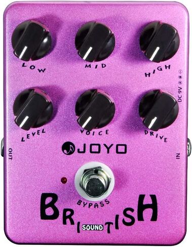 JOYO JF-16 British Sound Guitar Effect Pedal Amp Simulator - Bypass, DC 9V and Battery Supported in Saudi Arabia