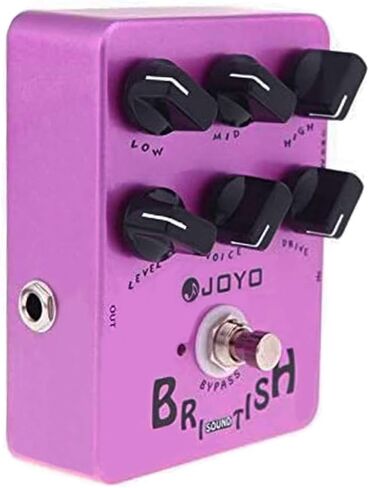 JOYO JF-16 British Sound Guitar Effect Pedal Amp Simulator - Bypass, DC 9V and Battery Supported in Saudi Arabia