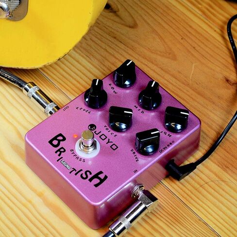 JOYO JF-16 British Sound Guitar Effect Pedal Amp Simulator - Bypass, DC 9V and Battery Supported in Saudi Arabia