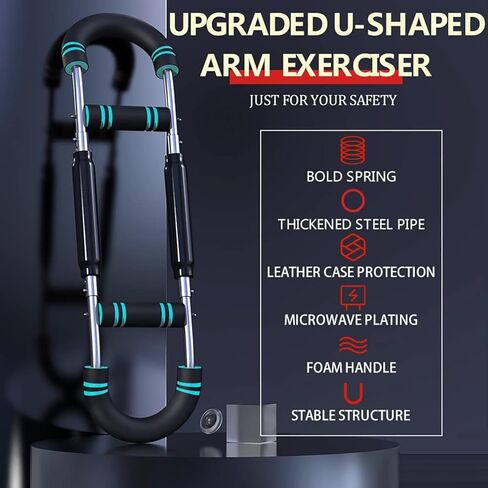 جهاز تمرين الذراع الملتوي، موسع الصدر القابل للتعديل، العضلة ذات الرأسين، ثلاثية الرؤوس، الساعد، الفخذين الداخليين وعضلات الكتف، جهاز تدريب قوة الجزء العلوي من الجسم (66 رطل) in Kuwait