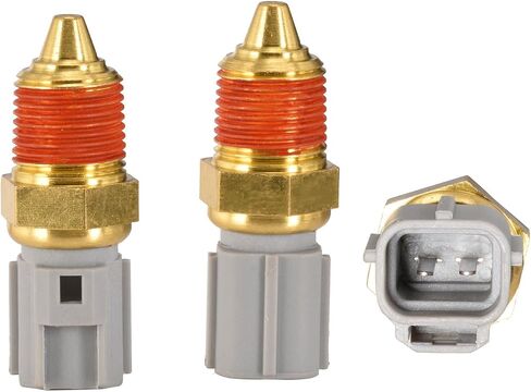 مستشعر درجة حرارة الماء لسائل تبريد المحرك لـ 1997-2004 Ford E150 E250 F150 F250SD 350SD، وكمستشعر لدرجة حرارة الزيت لاختيار 1999-2004 E350/450 لمحرك ديزل سعة 7.3 لتر in Saudi Arabia