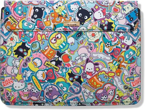 حقيبة كمبيوتر محمول Sonix x Sanrio، حقيبة قابلة للطي وحامل متوافق مع معظم أجهزة الكمبيوتر المحمولة مقاس 15 بوصة (Hello Kitty and Friends) in Saudi Arabia