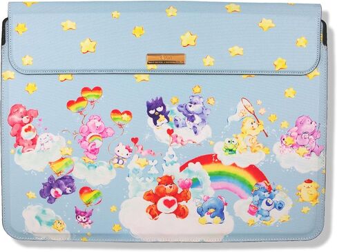 حقيبة كمبيوتر محمول Sonix x Sanrio، حقيبة قابلة للطي وحامل متوافق مع معظم أجهزة الكمبيوتر المحمولة مقاس 15 بوصة (Hello Kitty and Friends) in Saudi Arabia