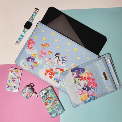 حقيبة كمبيوتر محمول Sonix x Sanrio، حقيبة قابلة للطي وحامل متوافق مع معظم أجهزة الكمبيوتر المحمولة مقاس 15 بوصة (Hello Kitty and Friends) in Saudi Arabia