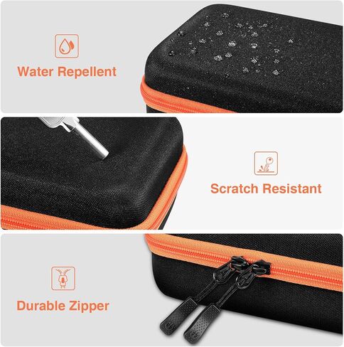 حافظة SITHON متوافقة مع أداة البحث عن قاطع الدائرة ET310 AC من Klein Tools، ومجموعة أدوات إصلاح منفذ 80041 واختبار وعاء RT250 GFCI، وحقيبة تنظيم تخزين الأدوات الكهربائية ذات الغلاف الصلب (الجراب فقط) in Kuwait