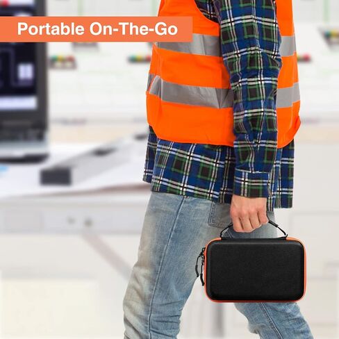 حافظة SITHON متوافقة مع أداة البحث عن قاطع الدائرة ET310 AC من Klein Tools، ومجموعة أدوات إصلاح منفذ 80041 واختبار وعاء RT250 GFCI، وحقيبة تنظيم تخزين الأدوات الكهربائية ذات الغلاف الصلب (الجراب فقط) in Kuwait