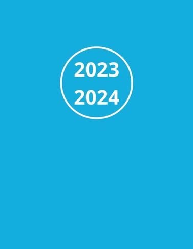 A4 Academic Diary 2023-2024: Daily Teacher Planner and Lesson Plan Record Book from july 2023 to june 2024, Large teacher lesson planner 2023 2024(with blue cover)) in Saudi Arabia