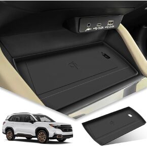 BIBIBO for 2025 Subaru Forester Central Control Silicone Gear Shift Panel Trim Cover 2025 Subaru Forester Premium/Sport/Limited/Touring Gear Shift Control Anti-Scratch Panel Decorative Cover
