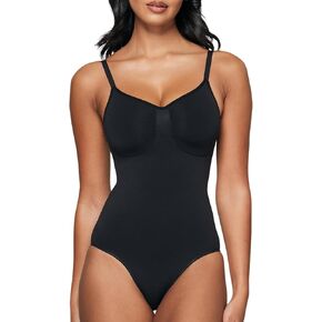 Women's Shapewear Bodysuit Tummy Control Body Shaper Seamless Sculpting Snatched Waist Body Suit