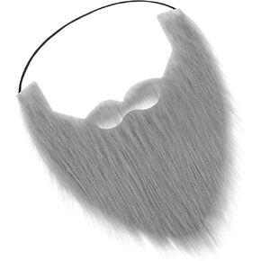 Fake Beard Fake Mustaches Fake Facial Hair Novelty Moustache False Beards for Costume Halloween Christmas Cosplay