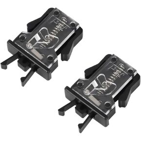Overhead Console Box Lock for Subaru Forester 2009-2014 and Legacy Outback - 92184AJ020 / 92184-AJ020 (Black, Transparent)
