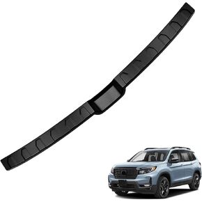 Rear Bumper Protector Compatible with Honda 2019-2023 2024 2025 Passport Accessories Matte Black ABS Material Trunk Door Entry Bumper Guards
