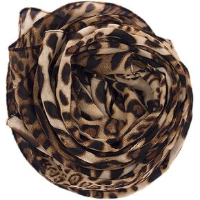 Womens Silky Neck Scarf Chiffon Scarves Soft Smooth Satin Bandana Shawl Extra Large Size