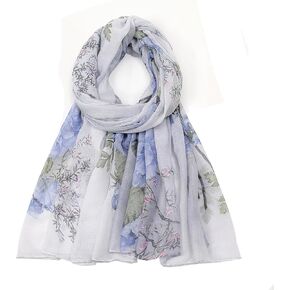 vimate Lightweight Cotton Scarf for Women Fashion Head Cover Hijab Voile Scarf Shawl Wrap