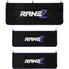 Thickend Fender Covers for Mechanics - Set of 3 Car Fender Protector with Strong Magnets and Hooks - Easy to Clean Fender Covers with Microfiber Towel and Practical Dustbag for Safe Storage