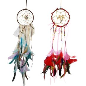 DIY Dream Catcher Kit (2 Pack): Make Your Dreamcatcher for Kids & Adults, Unleash Your Creativity, Create Two Unique Talismans, Make Your Very own Dream Catcher