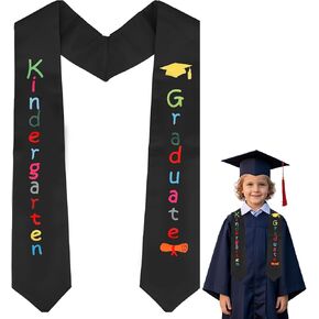 Kindergarten Preschool Graduation Sash 2025 Printed Unisex Kindergarten Preschool Graduation Stole Class of 2025