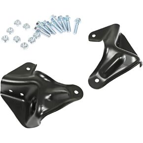 GXYWADY Pair Front Suspension Radius Arm Bracket 523-018 523-020 Replacement for Bronco F100 F150 F250 F350 1980-1996