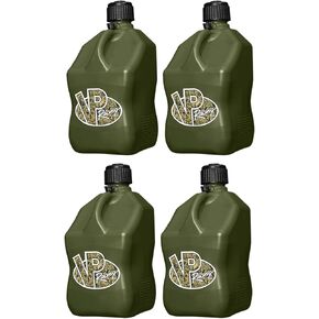 VP Racing Fuels 3842, Camo Square Motorsport Container - 5.5 Gallon (4 Pack)