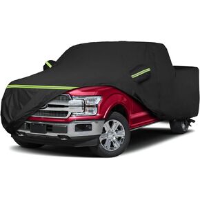 QUNSUNUS 6 Layer Car Cover for Mercedes Benz G-Class 500 550 650 2004-2024 Waterproof All Weather 210D Windproof for Wagon Car Cover Hail Protection with Zipper