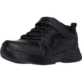 Skechers Girls' Glimmer Kicks School Struts Sneaker