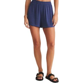 Z تزويد Linen Linen Rayon Short