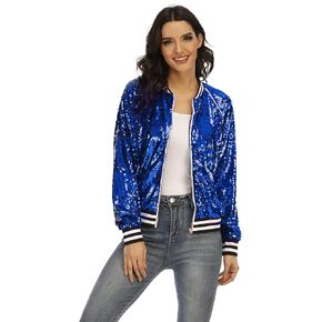 HI-party Casual sequin coat