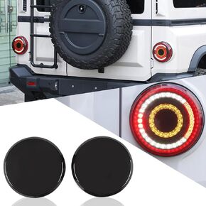 Tail Light Lamp Cover Compatible with INEOS Grenadier 2020-2024 Smoked Black Tail Light Frame Protection Cover Trim Decoration Accessories