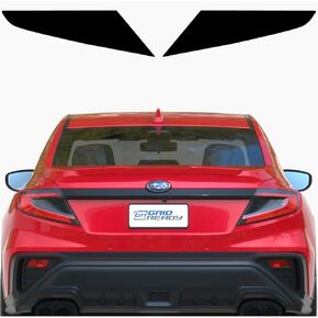 متوافق مع 2022-2025 سوبارو WRX Tail Light Tint Kit Precut Dark Black Smoke تراكب. إكسسوارات خلفي فينيل
