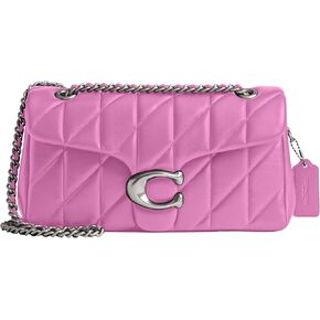 Coach Quilted Tabby Shoulder Bag 26 with Chain, LH/Fuschia