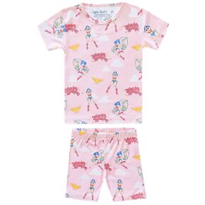 Copper Pearl 2 Piece Short Sleeve Pajamas Wonder Woman