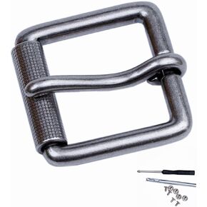 1.5"(38mm-40mm) Belt Buckle Roller Single Prong Heavy Duty Replacement Buckle Belt Accessories