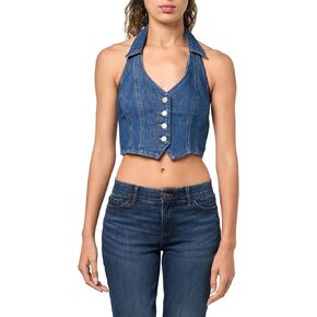 Levi's Women's Bria Denim Corset Halter