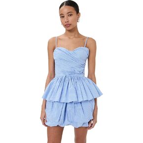 Women's Val Cotton Poplin Corset Top