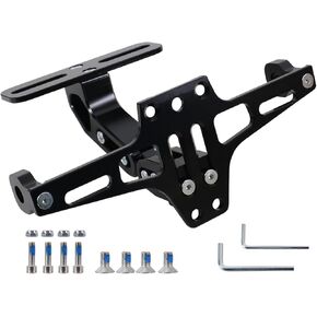 Universal Motorcycle License Plate Bracket Fender Eliminator Kit Universal Motorcycle Tail Tidy Motorcycle License Plate Holder Mount