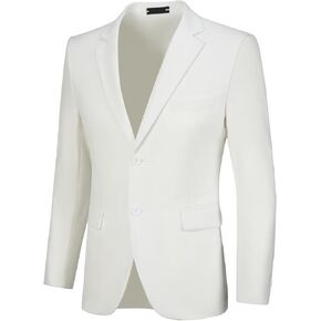 Men's Casual Blazer Suit Jackets Slim Fit Sport Coat Single Breasted Suit Blazers Dinner Party Prom
