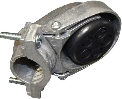 Morris Products Aluminum Service Entrance Cap – Clamp On Caps – For Pulling Service Drop Conductors, Rigid Conduit, IMC, E.M.T. – Heavy Duty Pressure Clamp – Weather Resistant – 2", (15525) in Saudi Arabia