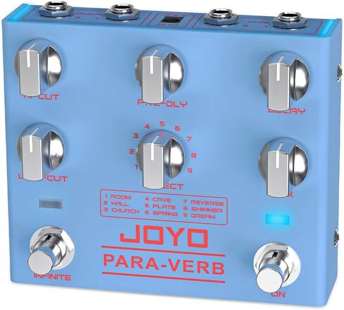 JOYO High Gain Overdrive Effect Pedal Amplifier Simulation Guitar Pedals with Real Amp Head Tone for Electric Guitar (RIGEL PREAMP R-24) in Saudi Arabia