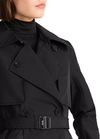 TUMI Women's Buckle Belted Midweight & Breathable Mackintosh Twill Puffer Trench with PrimaLoft Fill in Saudi Arabia