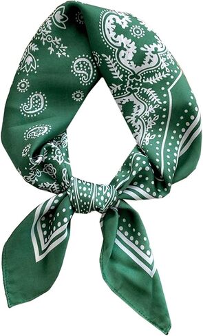 WENLOOY Square Satin Silk Feeling Hair Scarf Headscarf for Women/Men's Necktie Silk Bandanas Pocket Square in Saudi Arabia